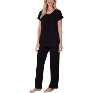 Midnight Carole Hochman black pajama pj set
